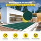 thumbnail image 3 of La cubierta de seguridad para piscinas VEVOR se adapta a una malla verde rectangular de 12 x 24 pies, 3 of 9
