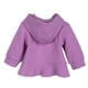 thumbnail image 2 of Polerón Bebé Niña con Cierre y Capucha Floral Violeta Pillin, 2 of 3