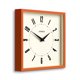 thumbnail image 2 of Reloj Retro Cuadrado JONES CLOCKS 25x25x4 cm Naranja, 2 of 7
