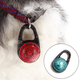 thumbnail image 4 of Luz de collar para perros para paseos nocturnos - Luz nocturna con clip para perros con flash, luz LED impermeable para caminar para mascotas, 4 of 5