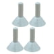 thumbnail image 2 of 4 Uds. De Tapas A Prueba De Aislamiento Para Postes De Tienda, Protectores De Lona Para Mochileros, Color Gris, 2 of 3