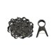 thumbnail image 1 of 100 Piezas Clips Para Plantas De Jardín Abrazaderas Para Flores Clips Para Tallos De Enredadera Para Rosas 2,0 Cm Negro, 1 of 5