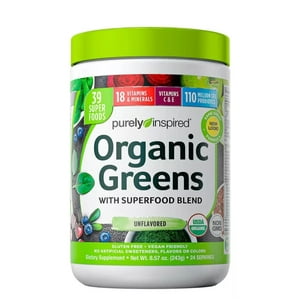 Purely Inspired Organic Greens Superfood Batido De Vegetales