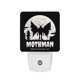 thumbnail image 1 of Hombre Polilla Luz nocturna LED con sensor de anochecer a amanecer para dormitorio, baño, pasillo, escaleras - Lámpara LED nocturna de enchufe, 0.5W - 1 pieza, 1 of 6