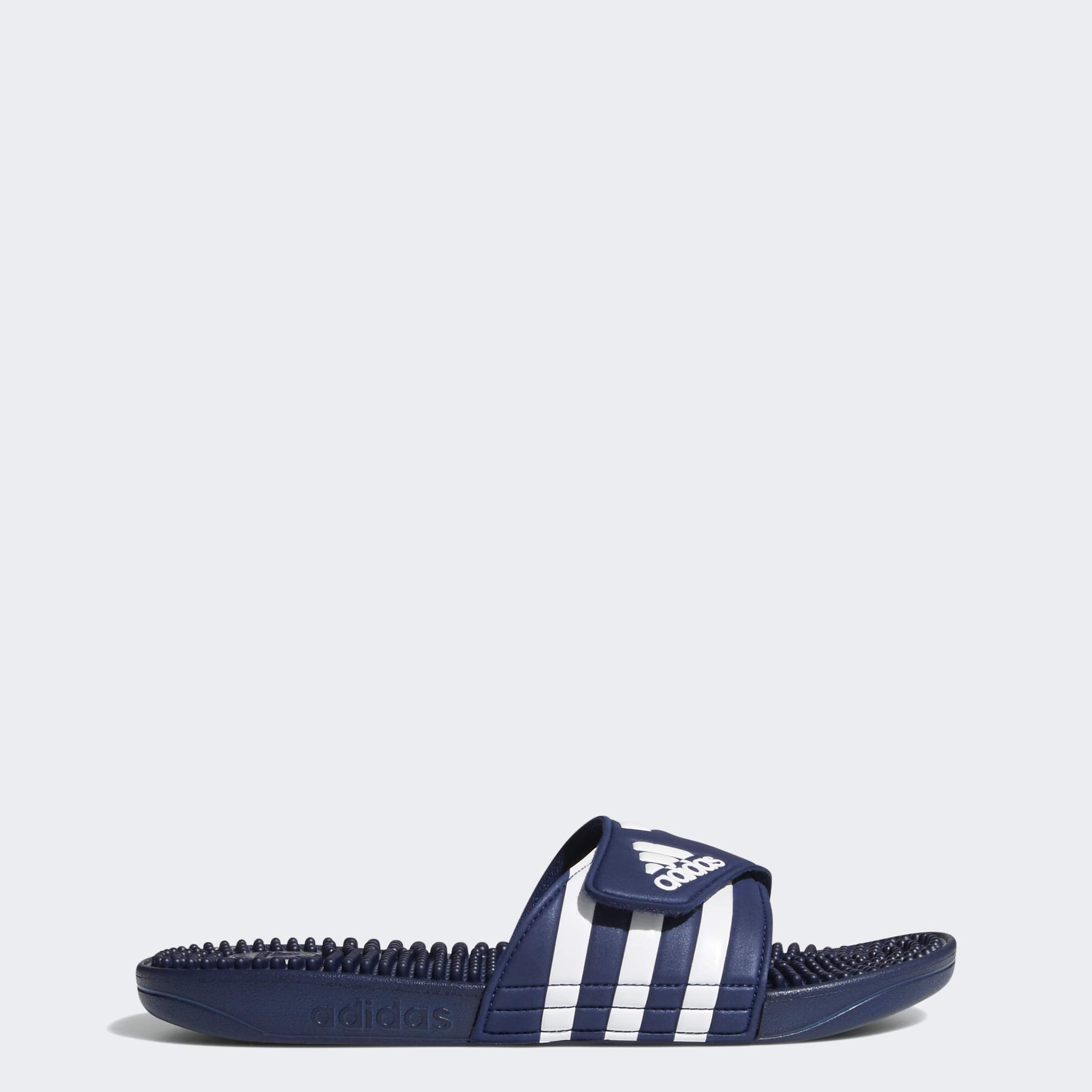 Zapato Adidas Adissage Azul Oscuro/blanco Para Hombre Talla 16 Us