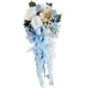 thumbnail image 3 of Ramo de novia en cascada, ramo de boda para novia, dama de honor, flor falsa, flores artificiales elegantes para decoración de accesorios fotográficos, 3 of 5