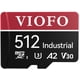 thumbnail image 1 of Tarjeta microSD VIOFO 512GB de grado industrial U3 A2 V30 con adaptador, 1 of 7