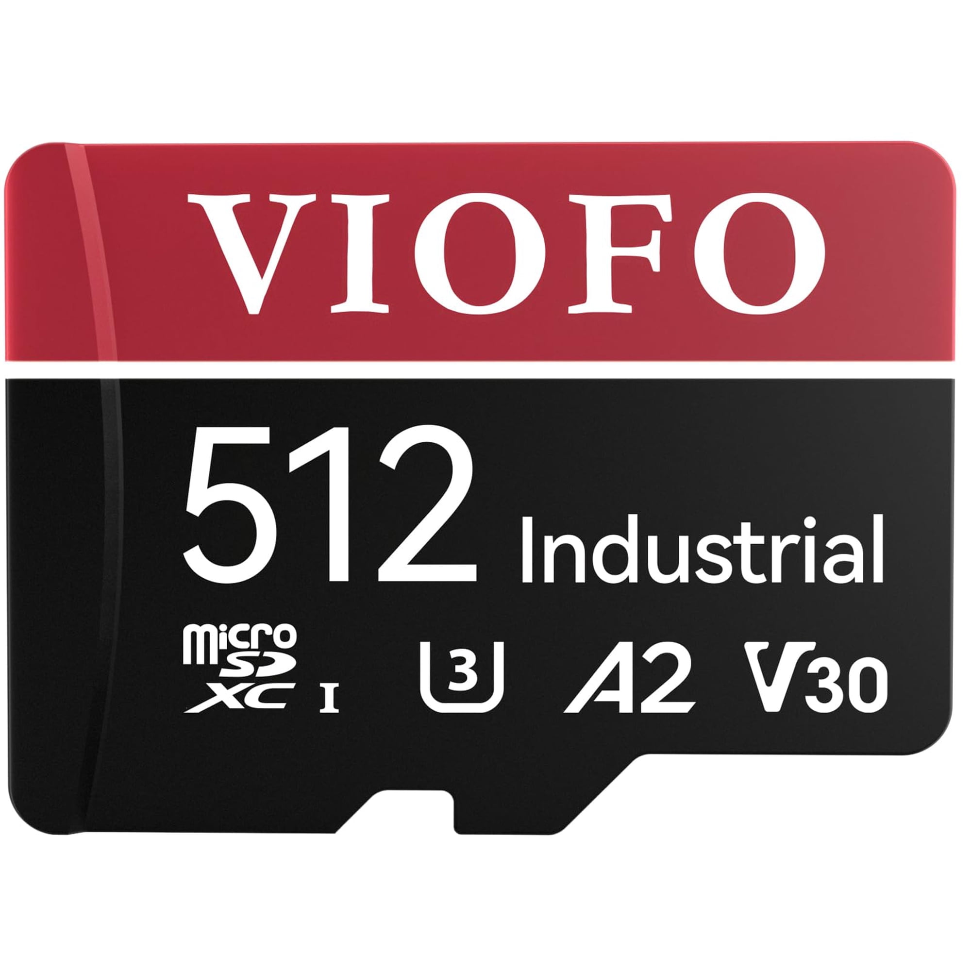 Tarjeta Microsd Viofo 512gb De Grado Industrial U3 A2 V30 Con Adaptador