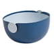 thumbnail image 2 of Canasto De Drenaje De Frutas Colador Canastos De Almacenamiento De Alimentos Desmontables Para El Hogar Cocina Azul, 2 of 3