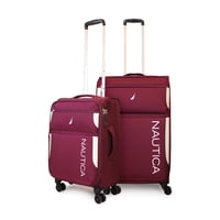 Pack 2 Maletas De Tela S+M Nautica Marbella 10K Y 20K Burdeo