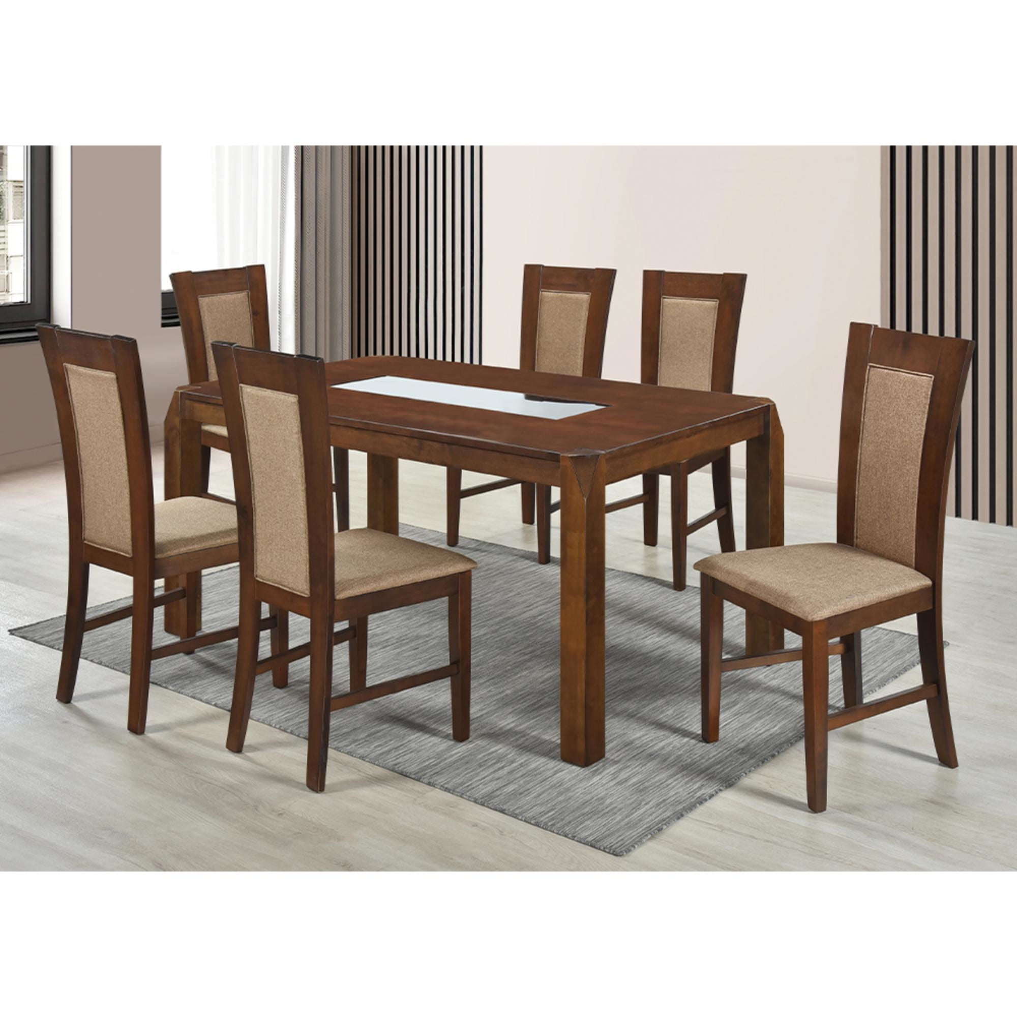Zoy Home - Comedor Bali 6 Sillas Café