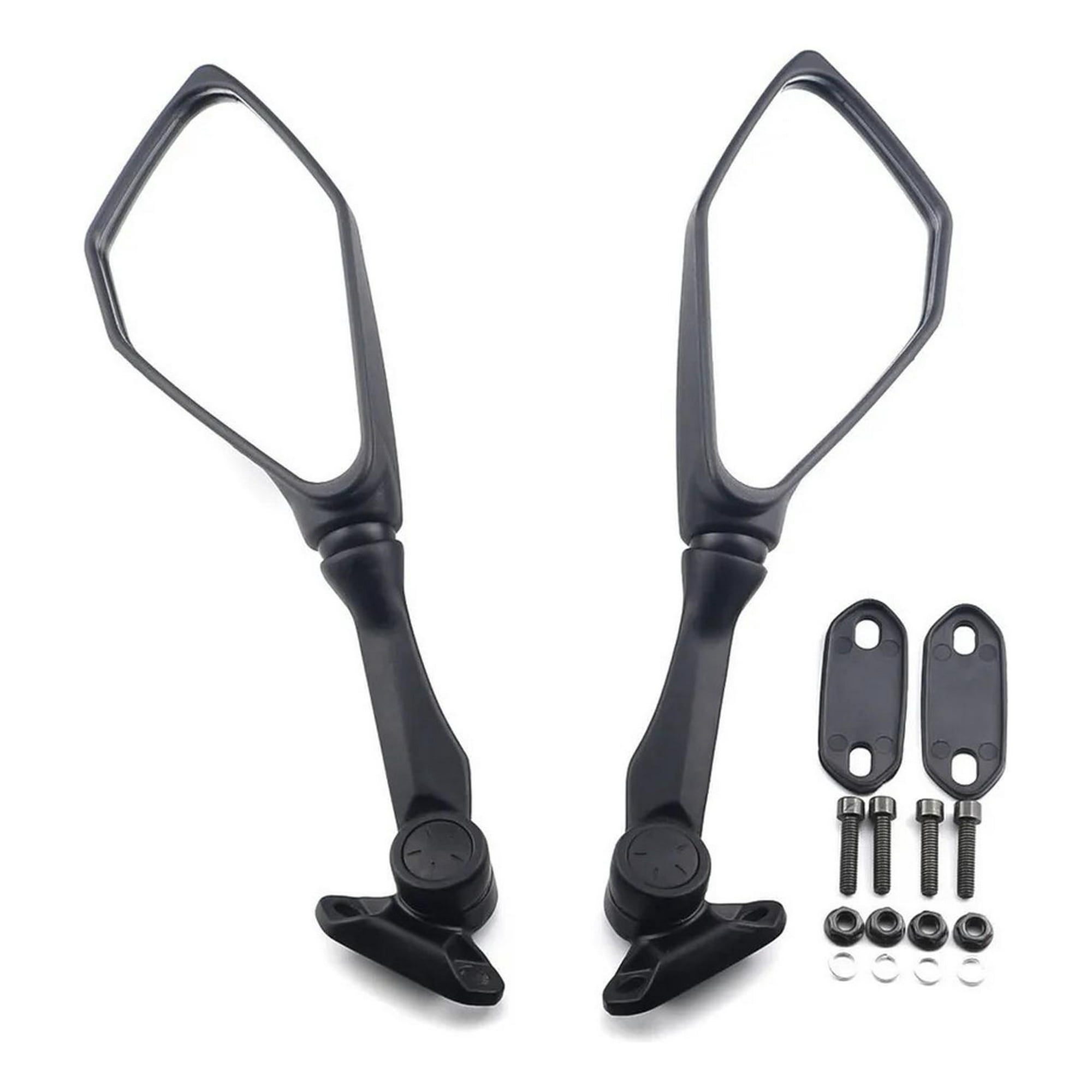 Genérico - Espejos Para Moto Voge 300rr Deportivos Y Abatibles Negro