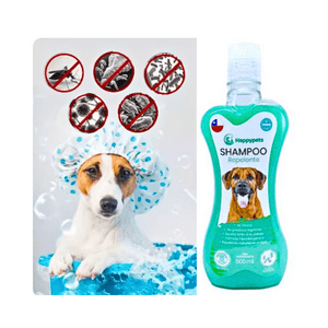 Genérico - Shampoo Repelente Antipulgas Happypets Para Perros 500Ml