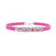 thumbnail image 1 of Hot Sexy Rose Red Suede Leather Collar Rhinestone Letters Choker Harajuku DIY Customized Necklaces Lovers BDSM Cosplay Jewelry, 1 of 3