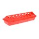 thumbnail image 3 of Alimentador De Aves De Corral Comedero De Pollo Contenedor De Tapa Abatible De Plástico Rojo, 3 of 5