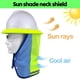 thumbnail image 2 of Protector de cuello Sun Shade para casco HW GLOBAL (2 unidades), 2 of 7