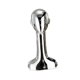 thumbnail image 5 of Cabeza De Maniquí, Soporte Para Pelucas, Adorno Para Sombreros, Soporte Para Exhibición De Joyas Para El Hogar, Plata Y Recto, 5 of 5