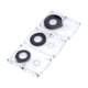 thumbnail image 3 of Cinta De Casete En Blanco De 3 Piezas, Prácticas Cintas De Audio En Blanco Para Grabación De Voz, 3 of 5