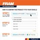 thumbnail image 2 of Filtro de aire para motor FRAM CA8755A Silverado Sierra, 2 of 3