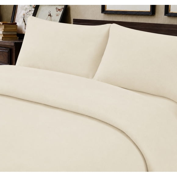Juego de Sabanas Polar king Color Blanco Invierno