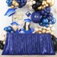 thumbnail image 2 of Mantel de lentejuelas Poise3eHome azul marino, 228 x 335 cm, rectangular, 2 of 8
