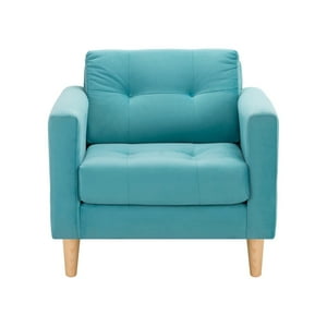 Bodevir - Sofa Retro 1C Felpa 05 Turquesa