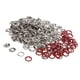 thumbnail image 4 of 50 Juegos Hollow Five Claw Button Prong Snap Buttons Iron Fasteners Red, 4 of 5