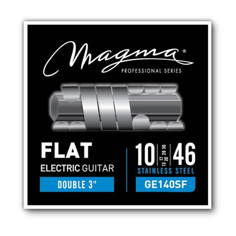 Set Cuerdas Guitarra Eléctrica Flat Ge140Sf Magma