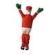 thumbnail image 3 of Figura De Papá Noel Que Sube A La Pared Papá Noel Para Celebración Altura 110 Cm, 3 of 3