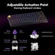 thumbnail image 3 of Teclado LEMOKEY P1 HE 75% inalámbrico mecánico Gateron negro, 3 of 8