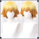 thumbnail image 5 of Peluca para cosplay Wiggy Mermaid Zenitsu Agatsuma, naranja degradado, 5 of 8