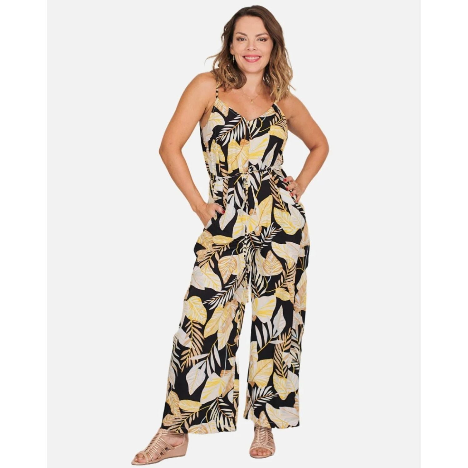 Likeshop - Enterito Premium Casual Diseño Pabilos Ajustables Casual 236