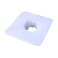 Magideal - Toalla De Mesa De Masaje Con Microfibra De Orificio De Cara, Cómodo, Resistente, Toalla De Masaje, Toalla Facial Reutilizable Para Salones Spa Belleza