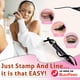 thumbnail image 2 of Delineador de ojos con alas Stamp The Flick Stick Lovoir Waterproof, 2 of 8