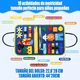 thumbnail image 2 of Tablero sensorial interactivo juguete educativo 1-4 años #2, 2 of 3