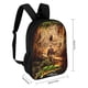 thumbnail image 2 of Los Cazadores del Arca Perdida-theme Backpack, Campus style schoolbag Bookbag with Adjustable Shoulder Straps And Large Zip Compartment, Unisex Travel Bags., 2 of 6
