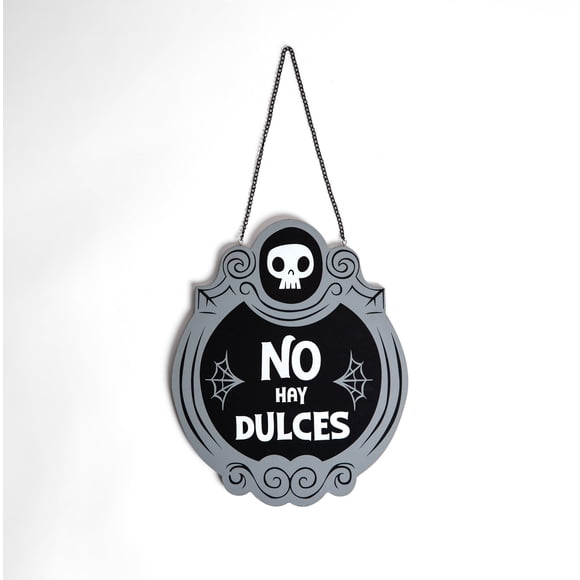 Cartel de Puerta Reversible de Dulces 28 x 23 cm Halloween - Frank & Mortis