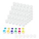 thumbnail image 1 of Potes de pintura KUKLIPJIM 1200 uds 5 ml blanco con tapas, 1 of 7