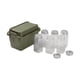 thumbnail image 1 of 6 tarros de especias para camping, organizador de especias portátil, dispensador de condimentos de cocina, contenedores de especias, botella de condim Verde, 1 of 5