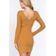 thumbnail image 5 of Vestido Mini Largo con Cuello en V y Tirantes Finos, 5 of 5