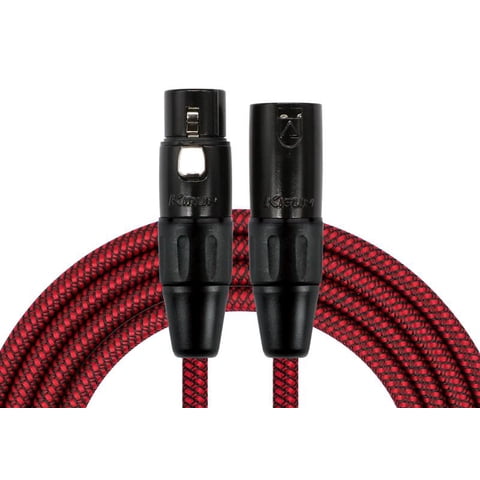 Kirlin - Cable Microfono Estandar Xlr 10M Rojo Mwc 270Pb 10 Rda