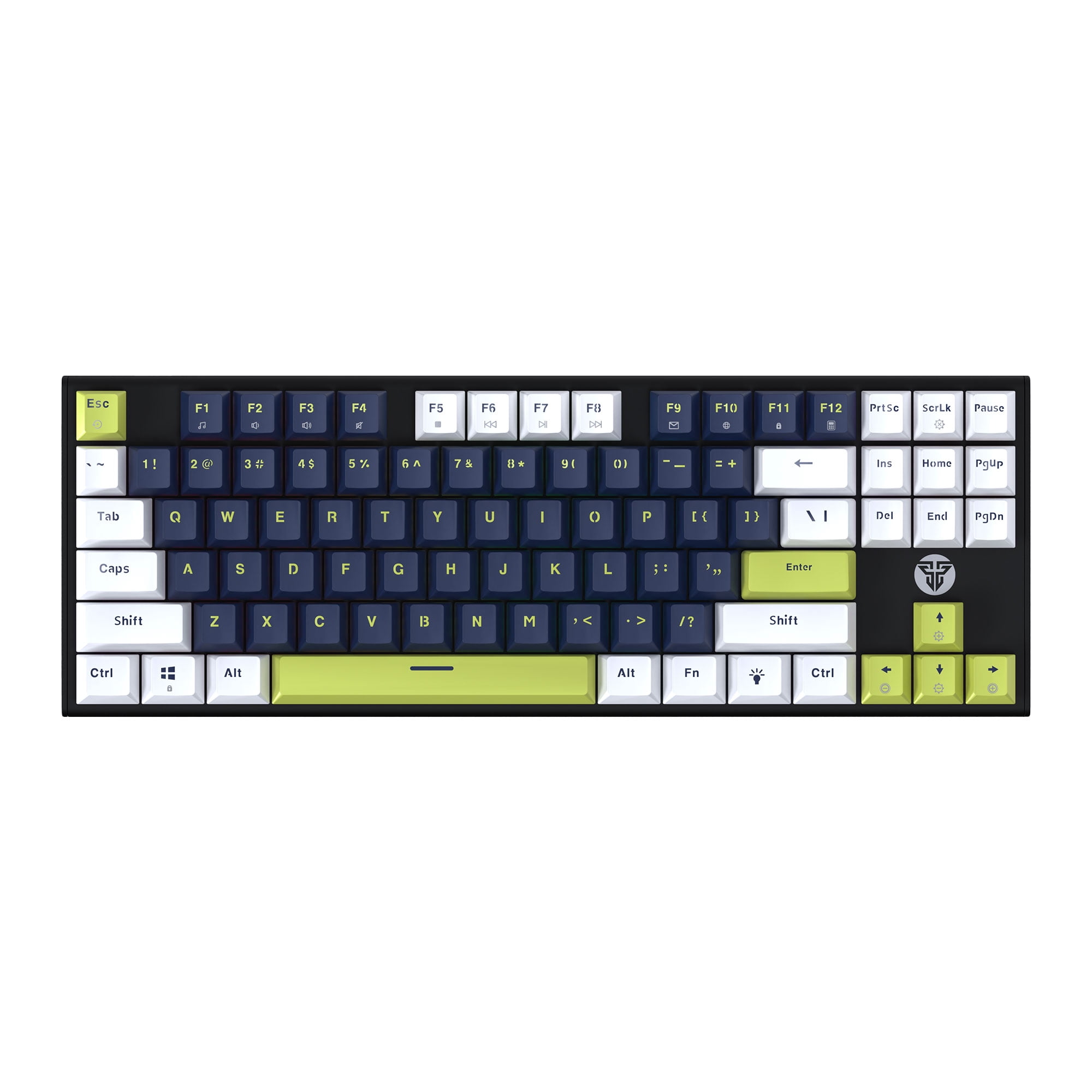 Teclado Fantech Mk877s Atom87s Mori Blue (switch Taro)