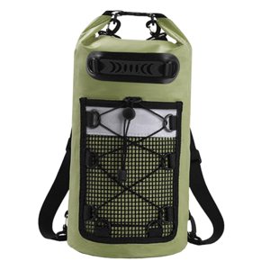 Ioensy - Bolsa Seca Ligera, Impermeable Ipx6, Para Playa, Natación, Hombre Y Mujer, Color Verde