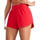 thumbnail image 1 of Shorts CRZ YOGA Modelo Cintura Alta con Forro de Malla y Corte Lateral de 3", 1 of 7