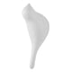 thumbnail image 3 of Inicio Resina Decorativa Pájaro 3D Perchero Ganchos Bolsa Percha Montaje En Pared Blanco, 3 of 5