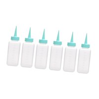 Magideal - Botellas Aplicadoras Exprimibles Botella Para Teñir El Cabello Suministros De Peluquería Botella De Champú Botella Para Lavar El Cabello Para El Hogar Pequeño