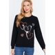thumbnail image 1 of Top Tipo Jersey de Felpa Francesa con Lentejuelas, 1 of 4