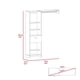 thumbnail image 3 of Walking Closet 150 Cm Manchester 1 Cajón Blanco, 3 of 3