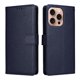 thumbnail image 3 of Funda Cartera para iPhone 16 Pro con Tarjetero, Soporte y Cordón - Protección Azul, 3 of 6
