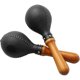 thumbnail image 1 of Maracas Musfunny Par Mango Haya Negro ABS 2 Unidades, 1 of 3